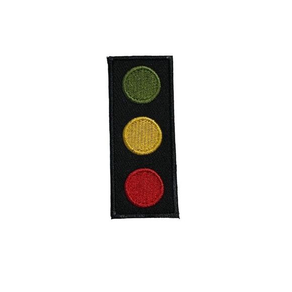 Other - Traffic Light Embroidered Patch